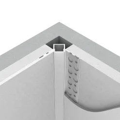 Perfil de integración Escayola/Pladur 46x26 de Esquina interior (2m)