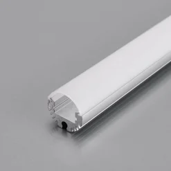 Perfil tira LED cilíndrico - ø 20mm - Con difusor - Superficie / Suspensión - 2 metros