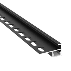 Perfil tira LED de integración para escalera - Kit completo - Tira LED ≤ 12 mm - 2 metros