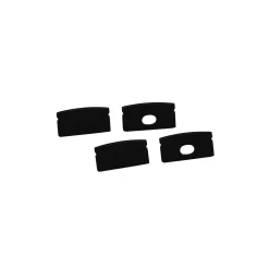 Perfil tira LED de superficie con difusor - Kit completo - 17x8,5mm - Tira LED ≤10mm - 2 metros
