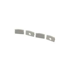 Perfil tira LED de superficie con difusor - Kit completo - 17x8,5mm - Tira LED ≤10mm - 2 metros