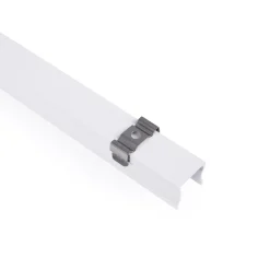 Perfil tira LED de superficie con difusor - Kit completo - 17,6x14,5mm - Tira LED ≤  12 mm - 2 metros