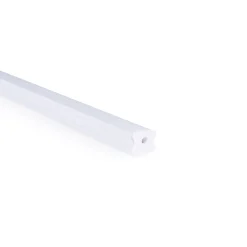 Perfil tira LED de superficie con difusor - Kit completo - 17,6x14,5mm - Tira LED ≤  12 mm - 2 metros