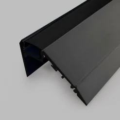 Perfil tira LED de superficie para esquinas con difusor - 54mm - Tira LED ≤12 mm - 2 metros