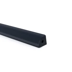 Perfil tira LED de superficie para esquinas - Con difusor - Kit completo - 20x20mm - Tira LED ≤10 mm - 1 metro