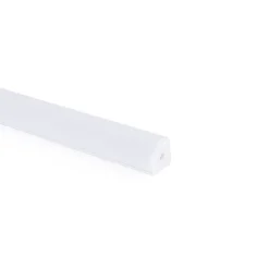 Perfil tira LED de superficie para esquinas - Con difusor - Kit completo - 20x20mm - Tira LED ≤10 mm - 1 metro