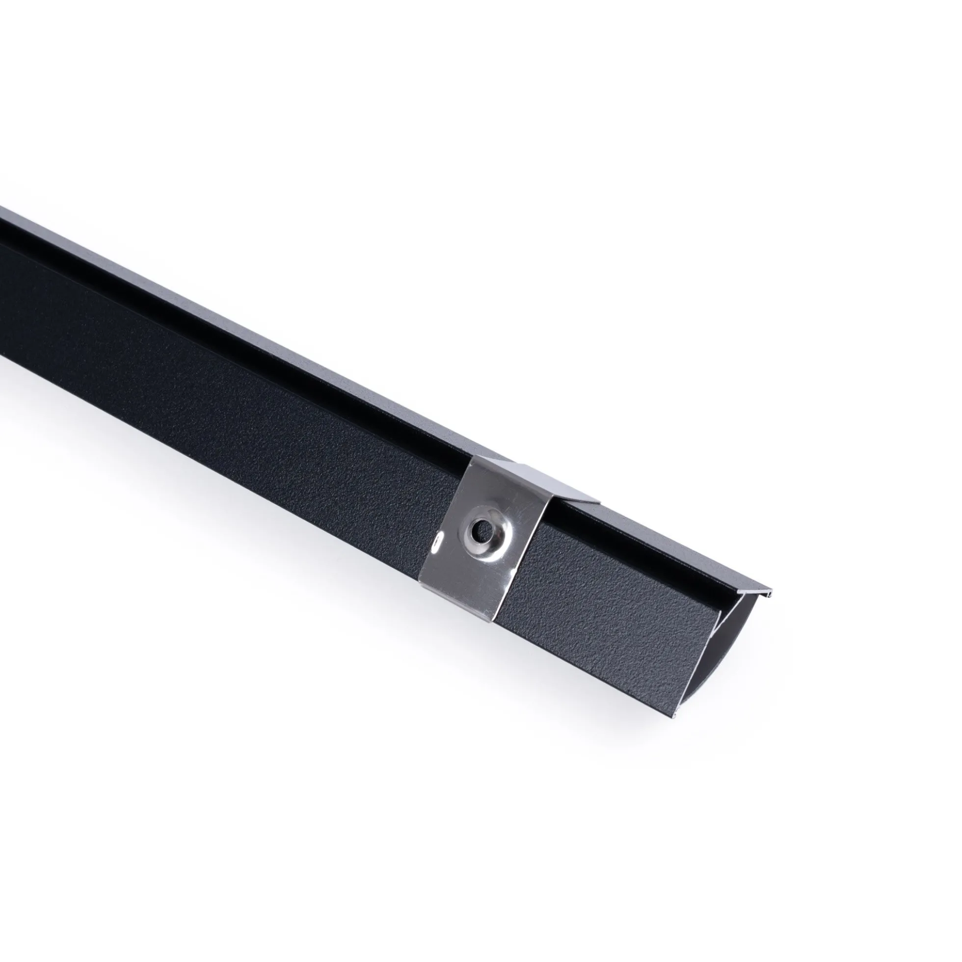 Perfil tira LED de superficie para esquinas - Con difusor - Kit completo - 20x20mm - Tira LED ≤10 mm - 1 metro