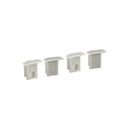 Perfil tira LED empotrable con difusor - Kit completo - 12x8mm - Tira LED ≤5mm - 2 metros