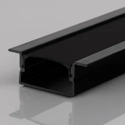 Perfil tira LED empotrable con difusor - 28x10mm - Tira LED ≤15mm - 2 metros
