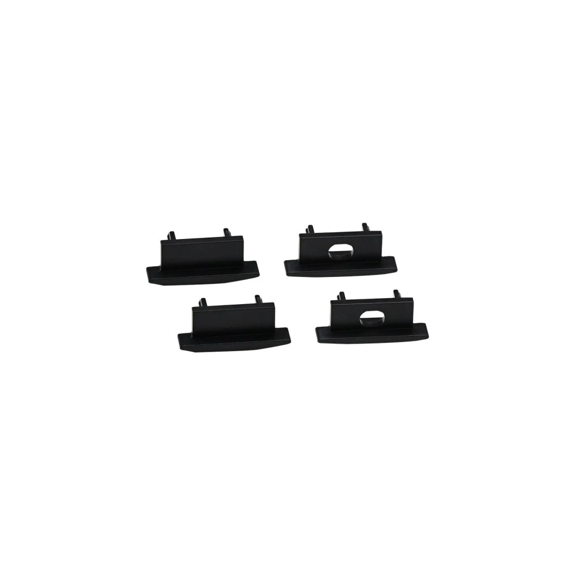 Perfil tira LED empotrable con difusor - Kit completo - 8,5x12mm - Tira LED ≤10mm - 2 metros