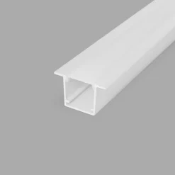 Perfil tira LED empotrable con difusor - 22,5x14,5mm - Tira LED ≤10mm - 2 metros