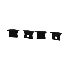 Perfil tira LED empotrable con difusor - Kit completo - 12,2x13mm - Tira LED ≤10mm - 2 metros