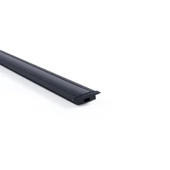 Perfil tira LED empotrable - 24,5x7mm - Kit completo - 1 metro