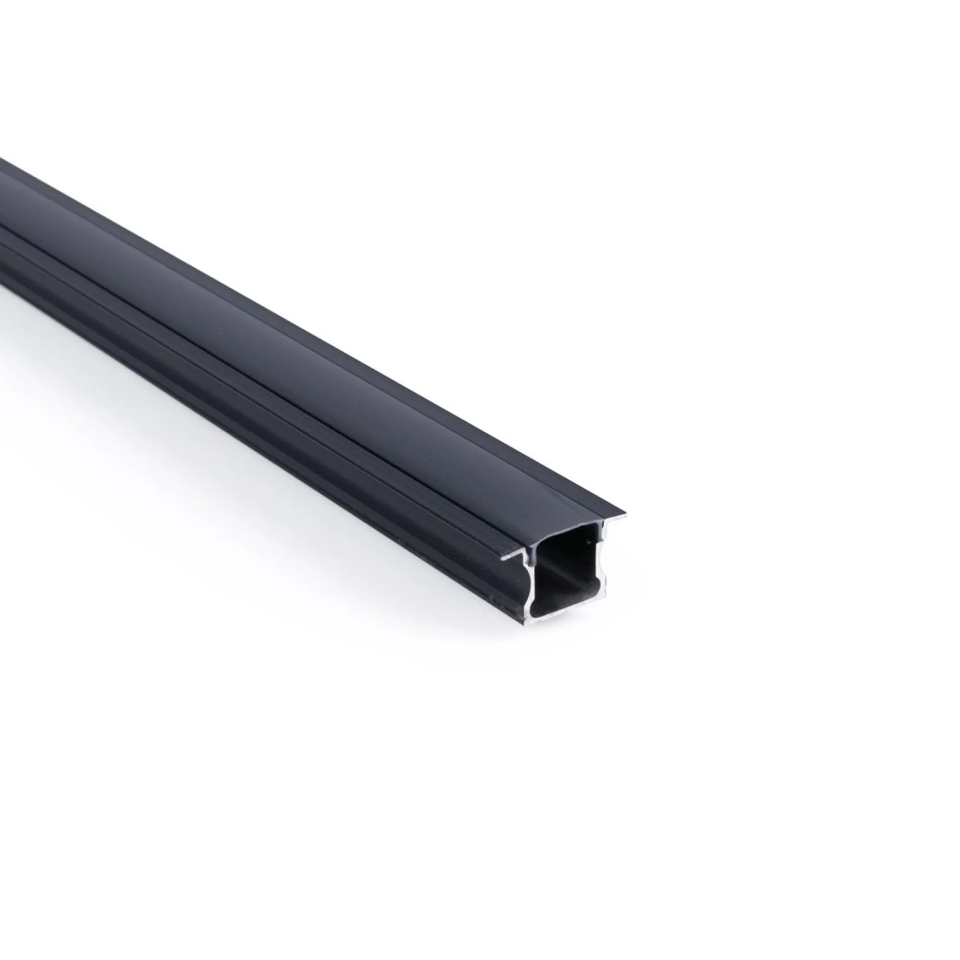Perfil tira LED empotrable - 25x14mm - Kit completo - 2 metros