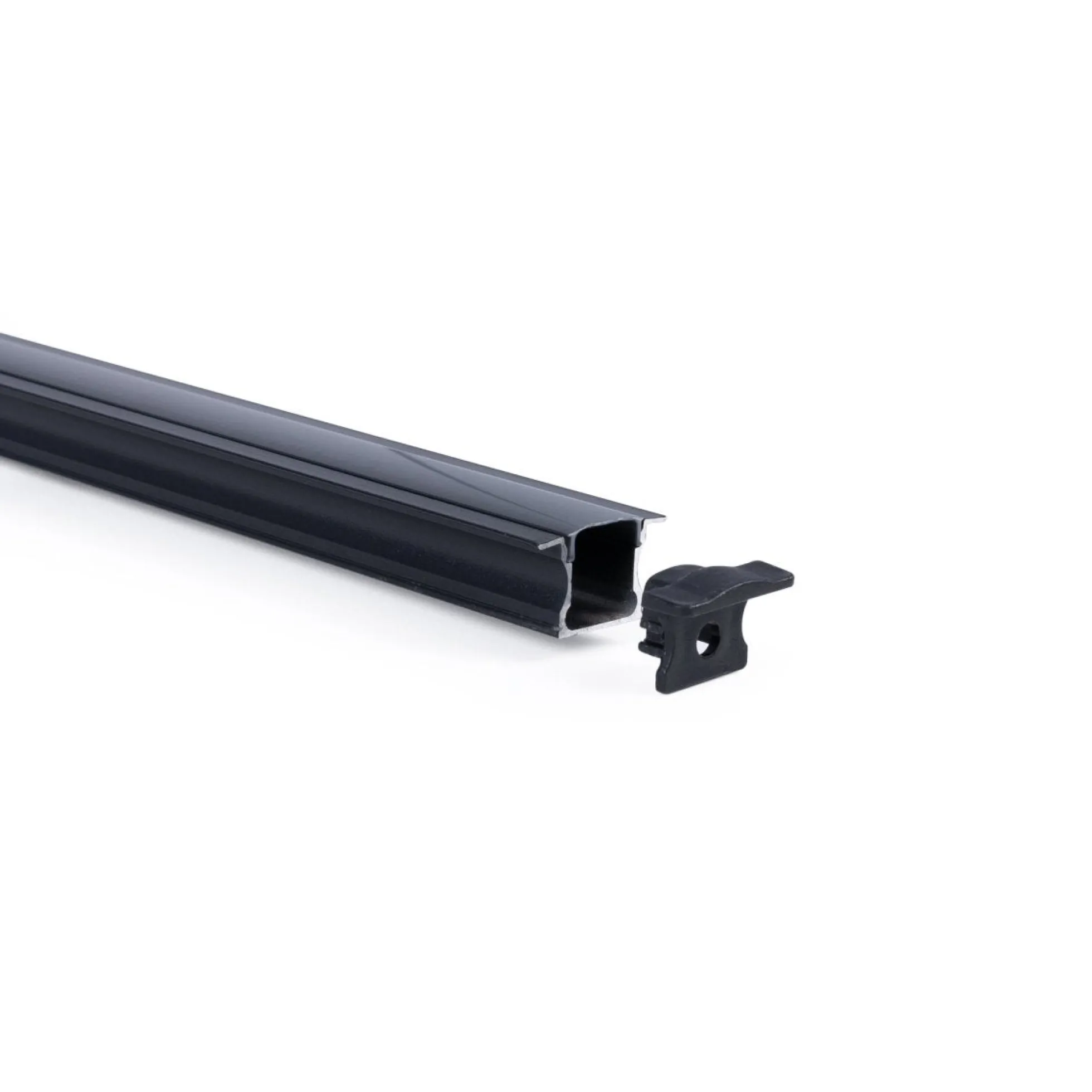 Perfil tira LED empotrable - 25x14mm - Kit completo - 2 metros