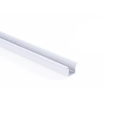 Perfil tira LED empotrable - 25x14mm - Kit completo - 1 metro