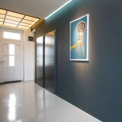 Perfil tira LED integración / trimless esquina - 94 x 34mm - Con difusor - 2 metros
