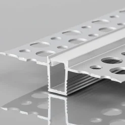 Perfil tira LED integración / trimless - 8x7mm - Con difusor - 2 metros