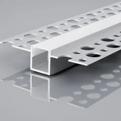 Perfil tira LED integración / trimless - 49x11,5mm - Con difusor - 2 metros