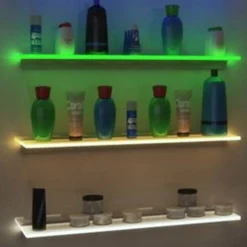 Perfil tira LED para cristal y estante - 25x14mm - 2metros