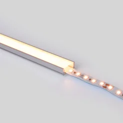 Perfil tira LED superficie - 17x8mm - Kit completo - 2 metros