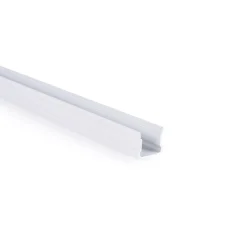 Perfil tira LED superficie - 17x14mm - Kit completo - 1 metro