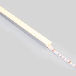 Perfil tira LED superficie - 17x14mm - Kit completo - 1 metro