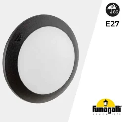 Plafón de exterior estanco de pared o techo FUMAGALLI BERTA E27 IP66
