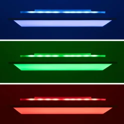 Plafón de techo LED Backlight - 45x45cm - 22W - CCT + 2RGB - Retroiluminado