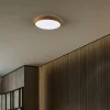 Plafón de techo LED CCT - 24W - Color madera - Ø40cm