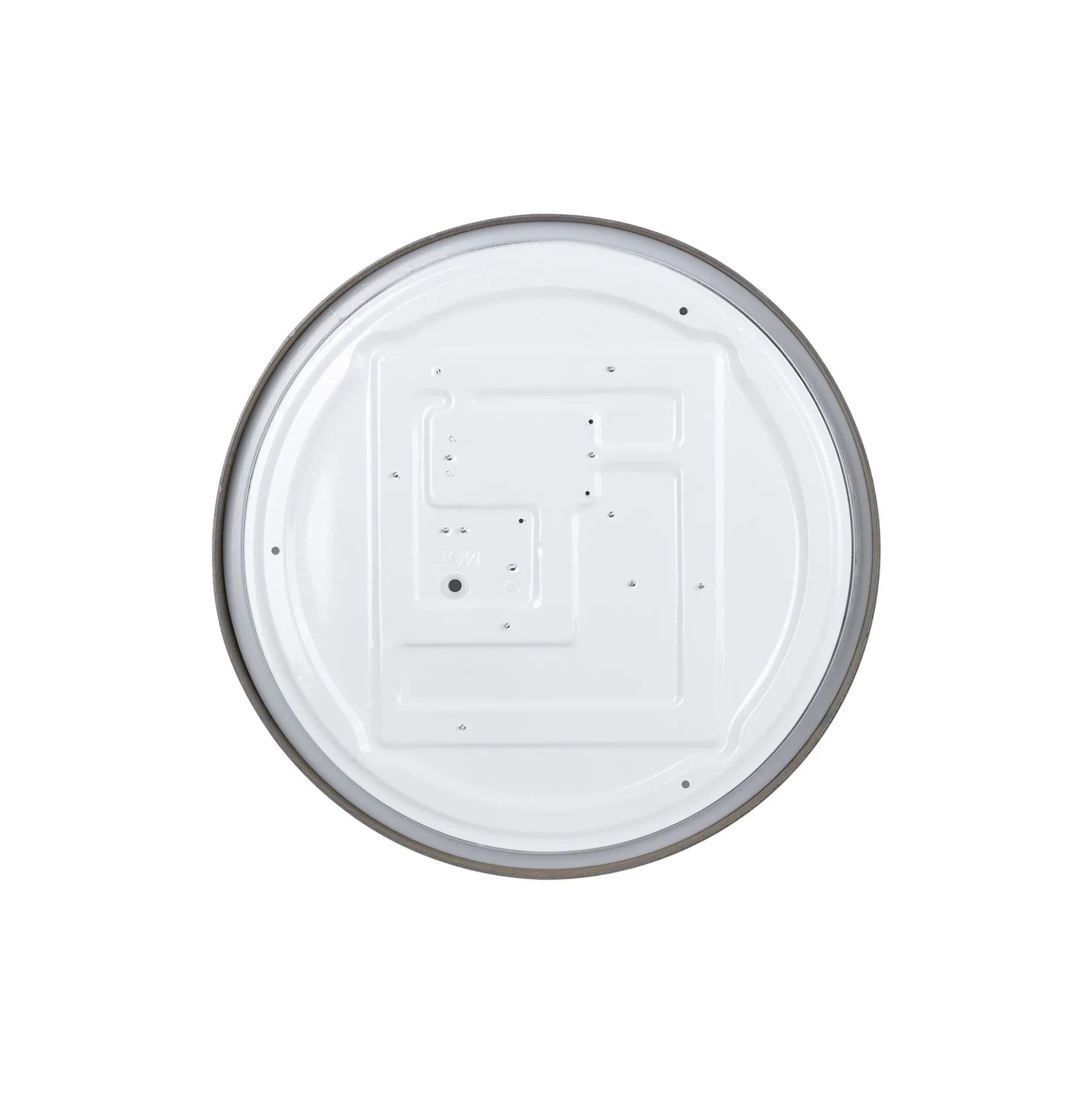 Plafón de techo LED CCT - 24W - Efecto lateral - Color madera Ø40cm