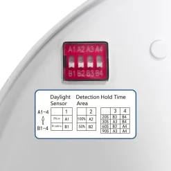 Plafón LED circular con sensor PIR - 18W - Superficie - IP54