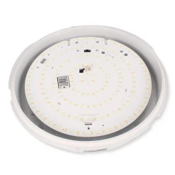 Plafón LED con sensor de movimiento estanco - CCT - Potencia ajustable 12W-16W - Ø30cm - IP65