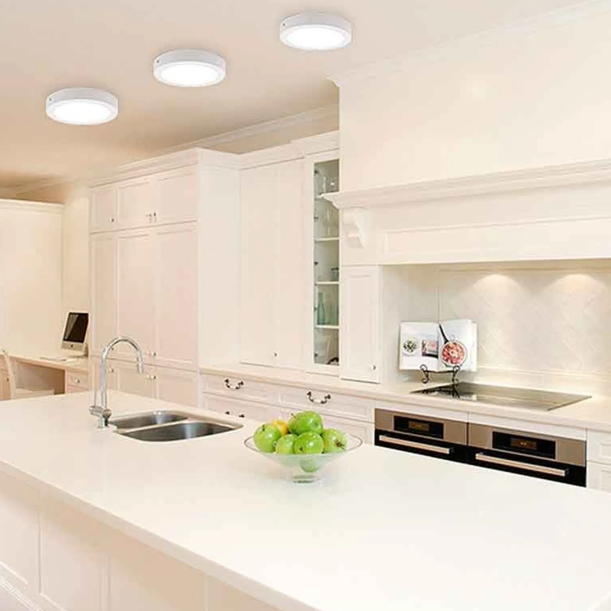 Plafón LED de superficie 18W Alta Eficiencia