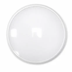 Plafón LED de techo estanco con sensor de movimiento + Luz de emergencia - CCT - Potencia ajustable 12W-16W - Ø31cm - IP65
