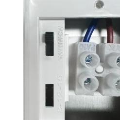 Plafón LED exterior ovalado con sensor PIR - 15W - CCT - IP65