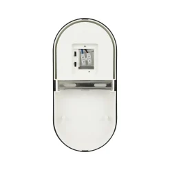 Plafón LED exterior ovalado con sensor PIR - 15W - CCT - IP65