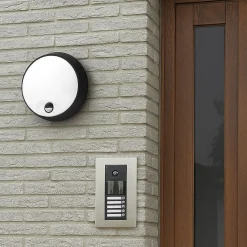 Plafón LED exterior redondo con sensor PIR - 15W - CCT - IP65