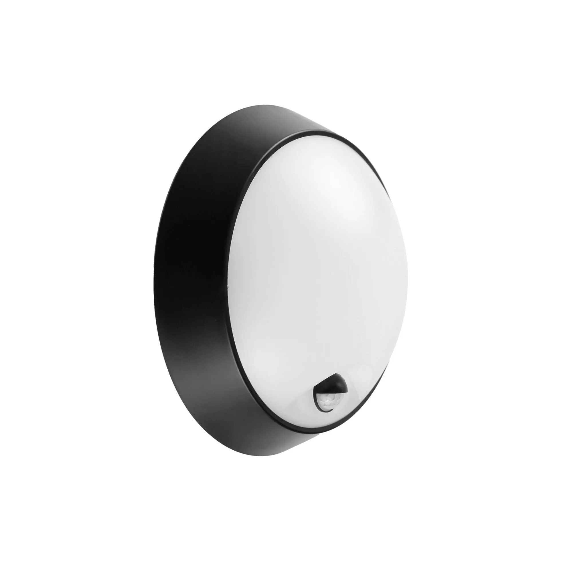 Plafón LED exterior redondo con sensor PIR - 15W - CCT - IP65
