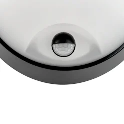 Plafón LED exterior redondo con sensor PIR - 15W - CCT - IP65