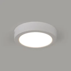 Plafón LED redondo de superficie - 12W - Alta Eficiencia
