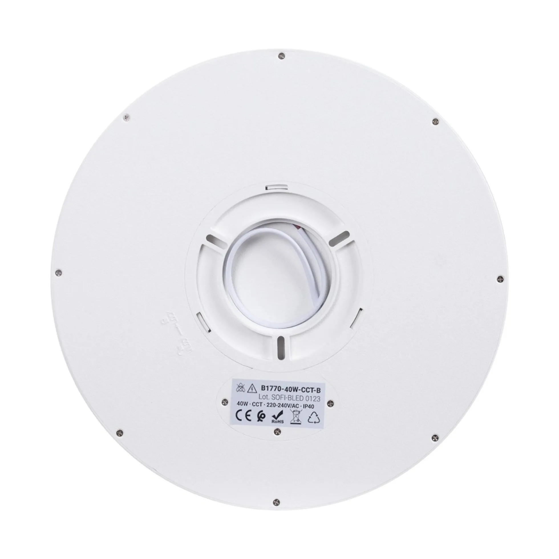 Plafón LED techo circular CCT 40W - IP40
