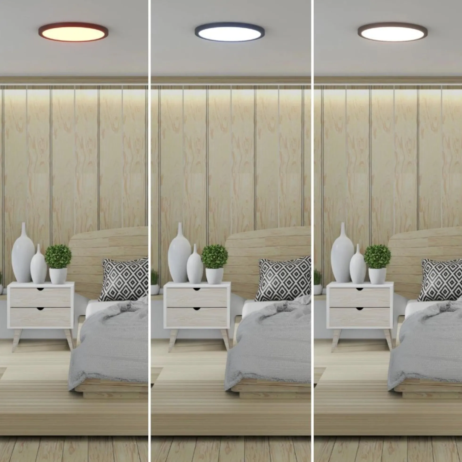 Plafón LED techo circular CCT 40W - IP40
