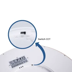 Plafón LED techo circular CCT 24W - IP40
