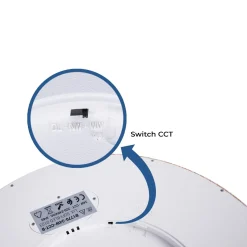 Plafón LED techo circular CCT 24W - IP40