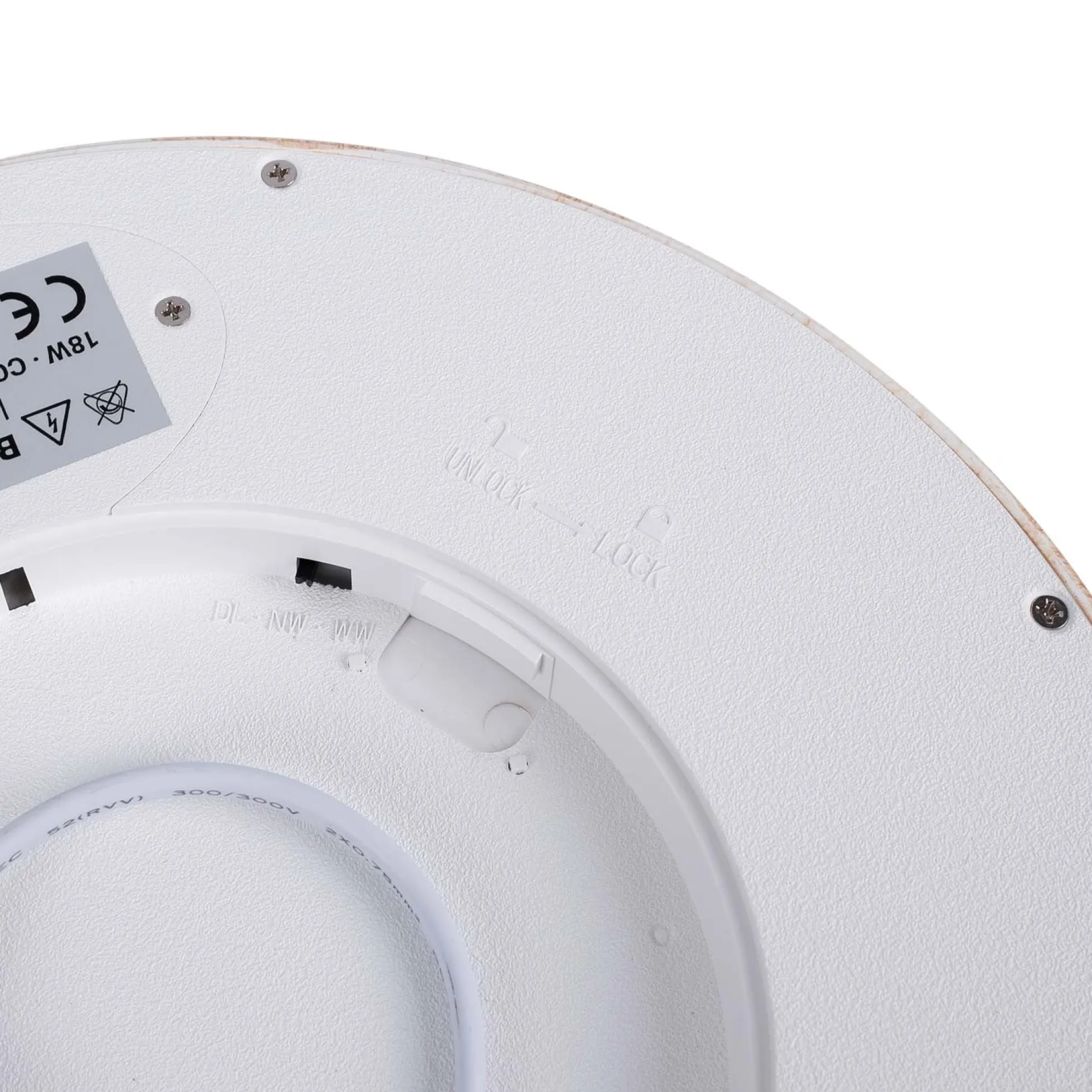 Plafón LED techo circular CCT 18W - IP40