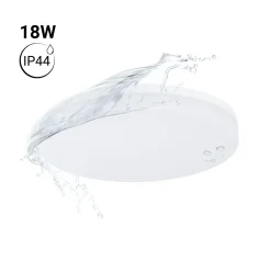 Plafón LED techo 18W - IP44 - Ø26 cm