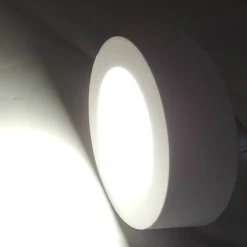 Plafón techo LED circular 6W - Ø11,5cm - 365lm