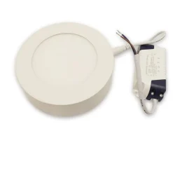 Plafón techo LED circular 6W - Ø11,5cm - 365lm