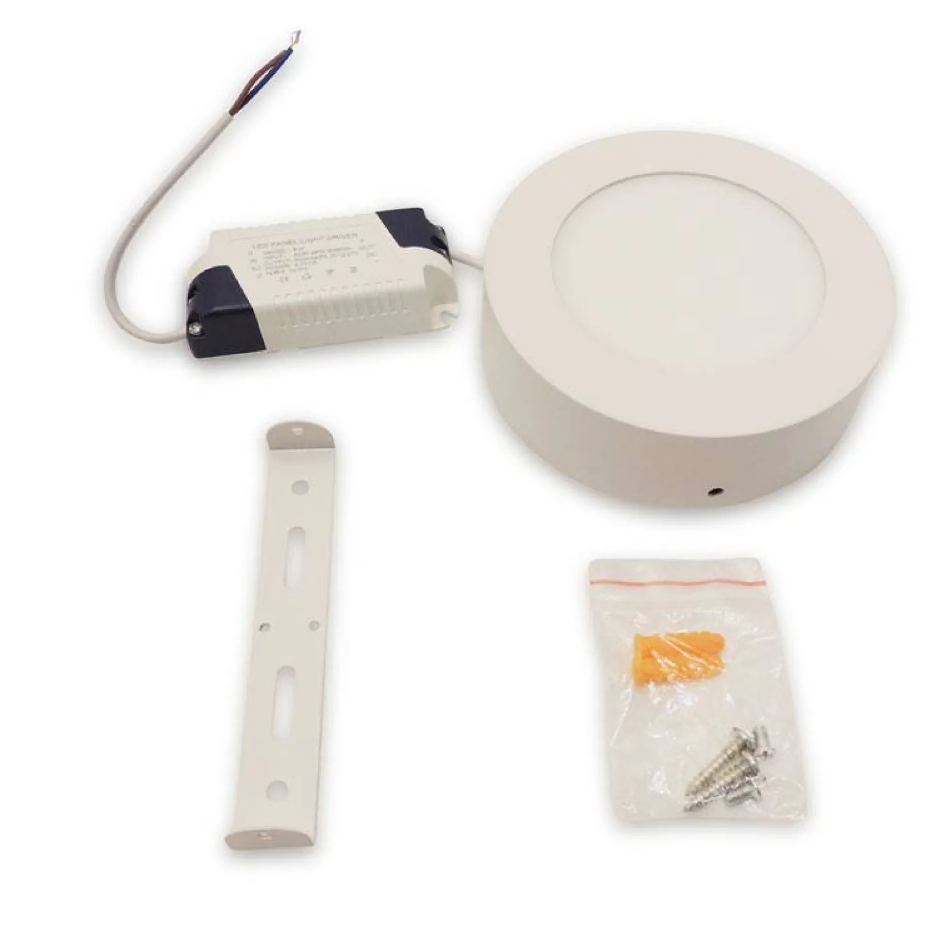 Plafón techo LED circular 6W - Ø11,5cm - 365lm